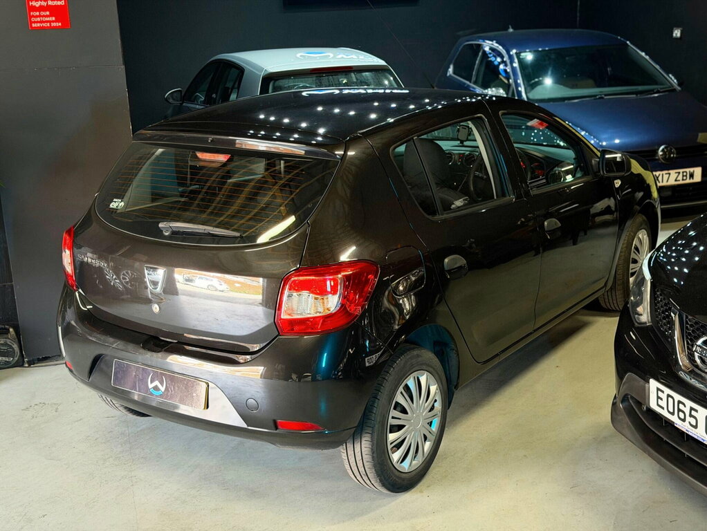 Dacia Sandero 1.2 Ambiance Hatchback Euro 6 7 Black #16