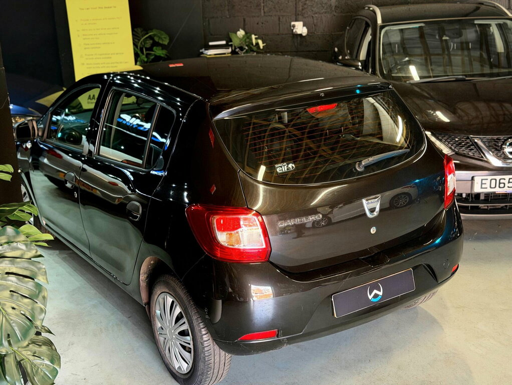 Dacia Sandero 1.2 Ambiance Euro 6 Black #4