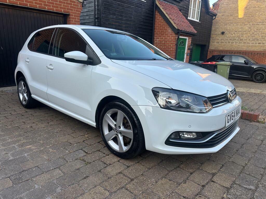 Volkswagen Polo 1.2 Tsi Bluemotion Tech Sel Euro 6 S S White
