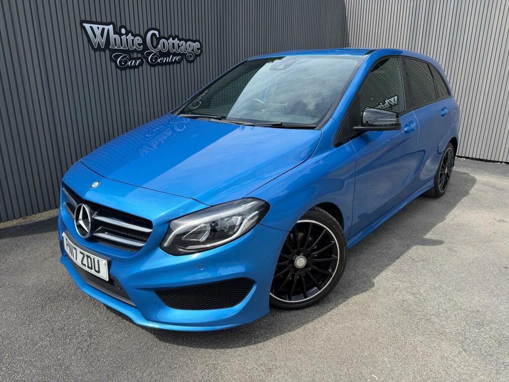 Mercedes-Benz B Class Mpv 1.5 B180d Amg Line Premium 7G-dct Euro 6 S PN17ZDU Blue #4