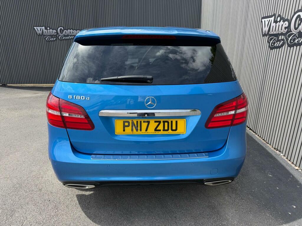 Mercedes-Benz B Class Mpv 1.5 B180d Amg Line Premium 7G-dct Euro 6 S PN17ZDU Blue #6