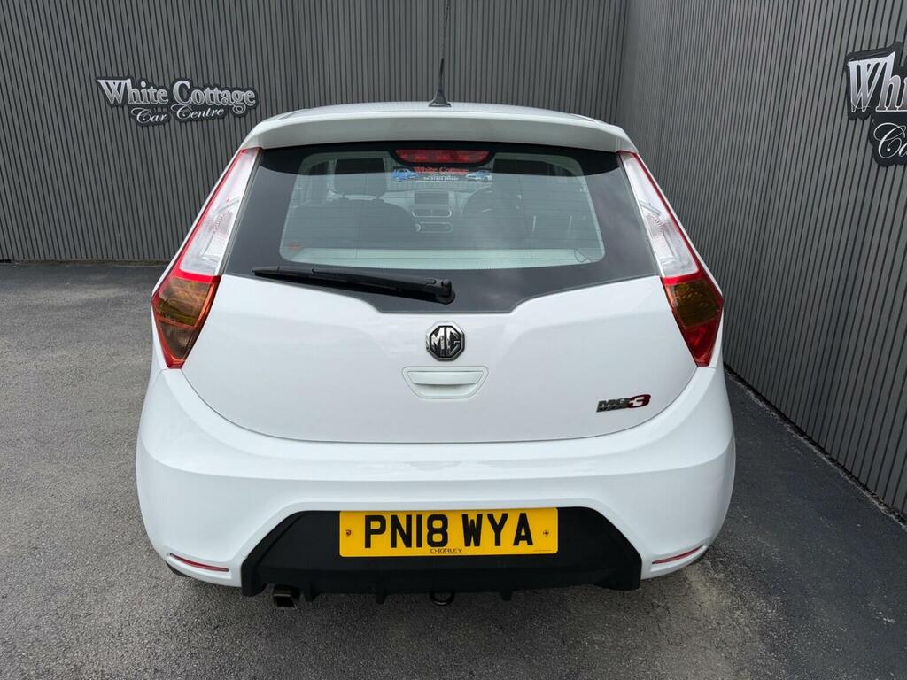 MG MG3 Hatchback 1.5 Vti-tech 3Form Sport Euro 6 Ss PN18WYA White #6