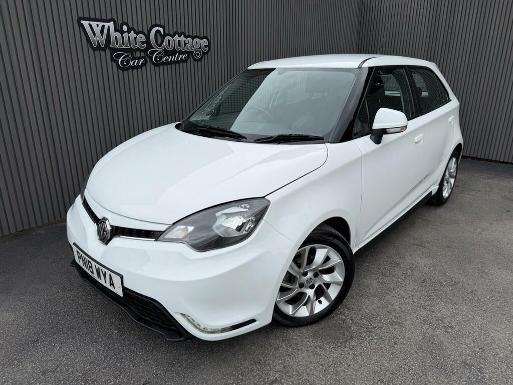 MG MG3 Hatchback 1.5 Vti-tech 3Form Sport Euro 6 Ss PN18WYA White #4