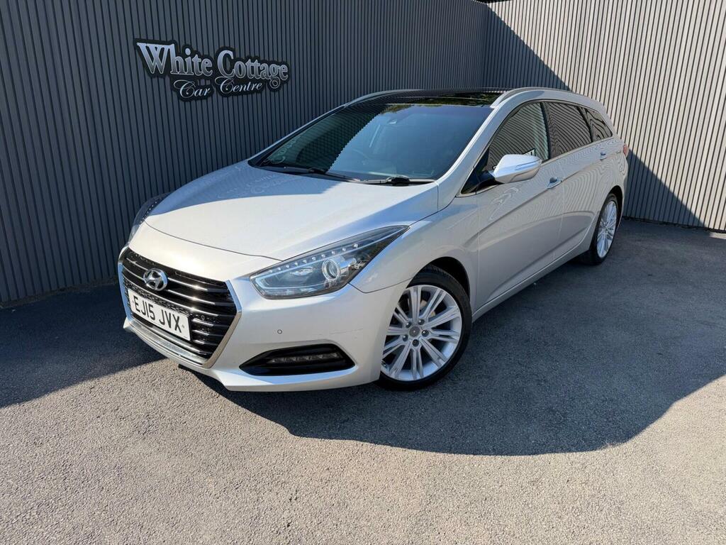 Hyundai I40 1.7 Crdi Blue Drive Premium Tourer Euro 6 Ss Silver #4