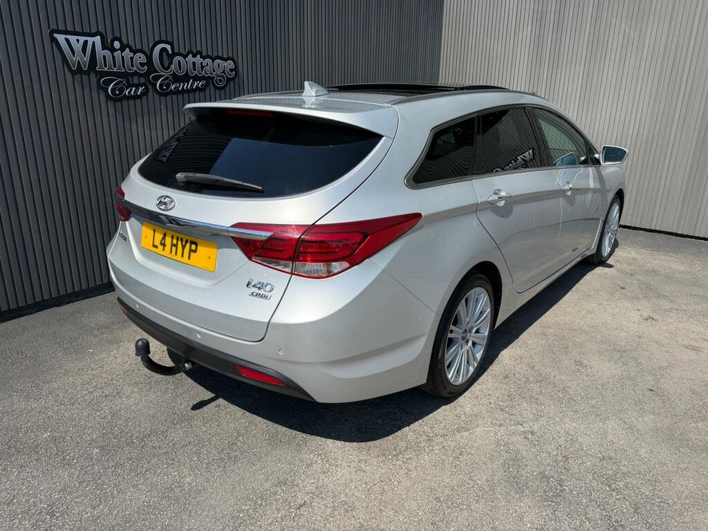 Hyundai I40 Estate 1.7 Crdi Blue Drive Premium Tourer Euro 6 Silver #2
