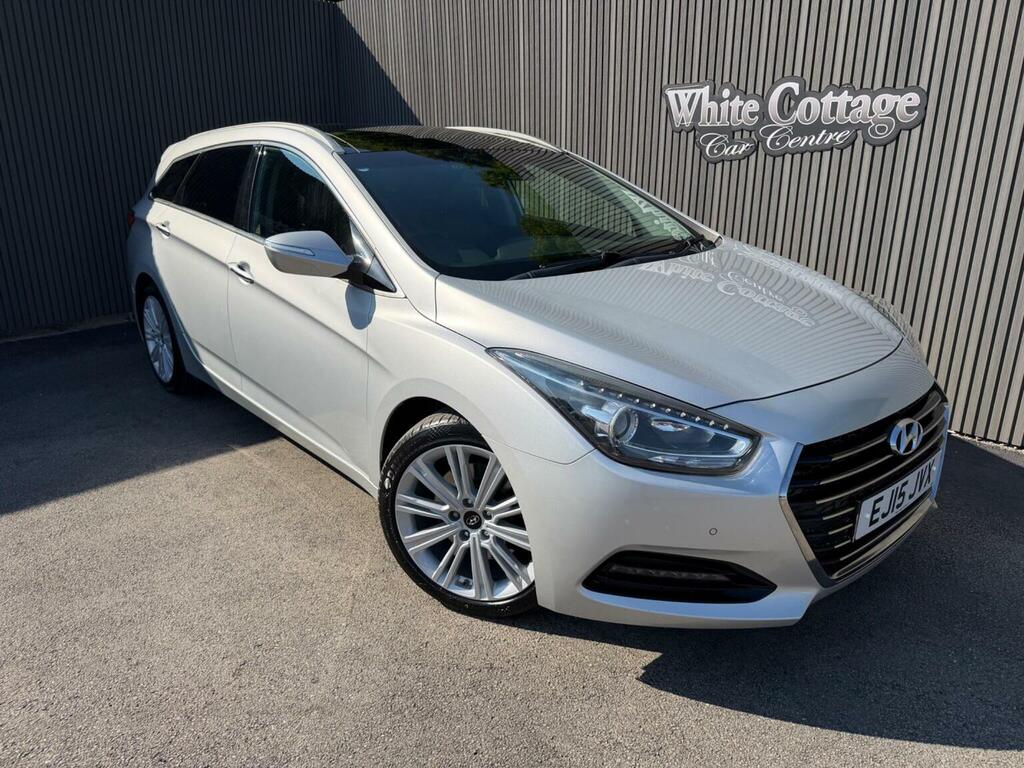 Hyundai I40 1.7 Crdi Blue Drive Premium Tourer Euro 6 Ss Silver
