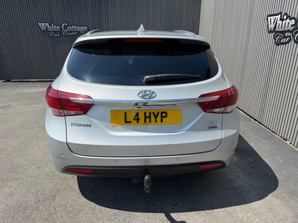 Hyundai I40 Estate 1.7 Crdi Blue Drive Premium Tourer Euro 6 Silver #6