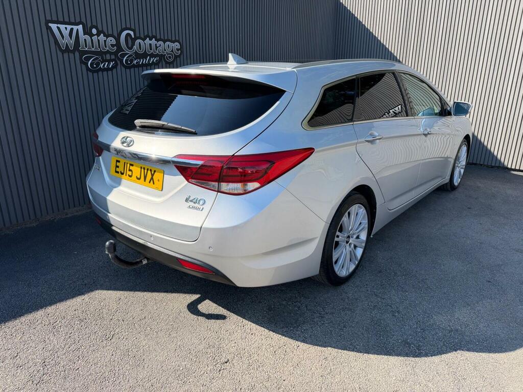 Hyundai I40 1.7 Crdi Blue Drive Premium Tourer Euro 6 Ss Silver #2
