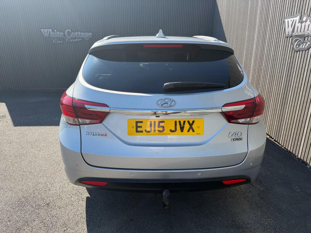 Hyundai I40 1.7 Crdi Blue Drive Premium Tourer Euro 6 Ss Silver #6