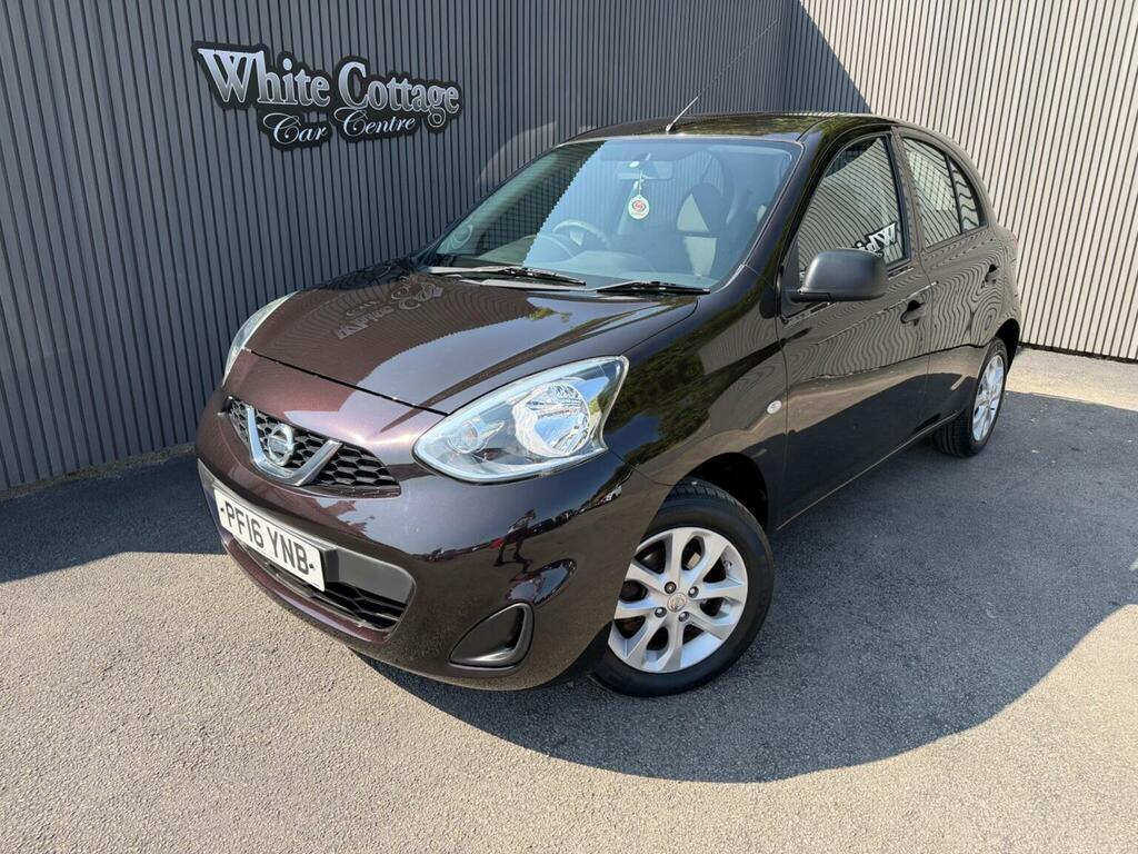 Nissan Micra 1.2 Vibe Euro 6 Black #4