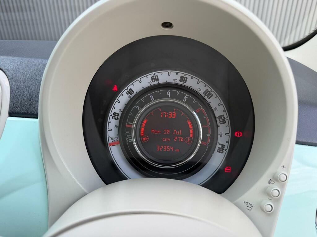 Fiat 500 1.2 S White #19