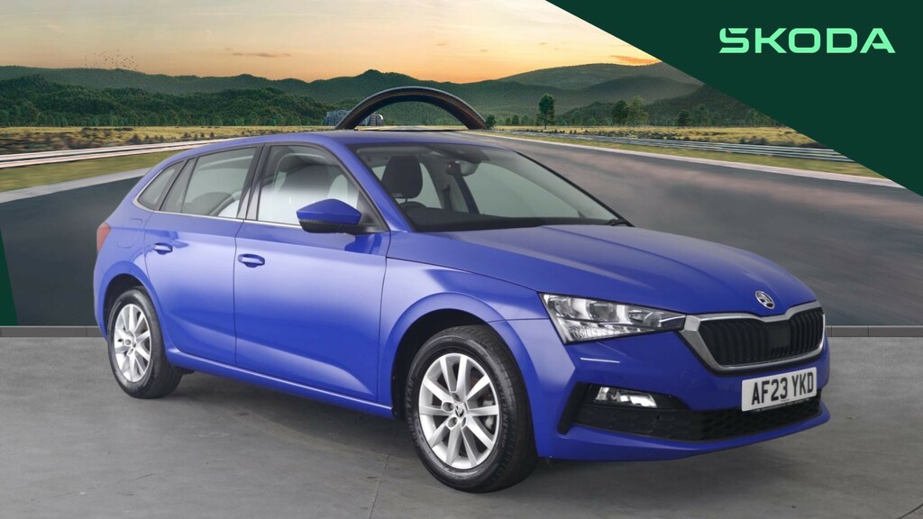 Skoda Scala 1.0 Tsi Se Technology Hatchback Blue