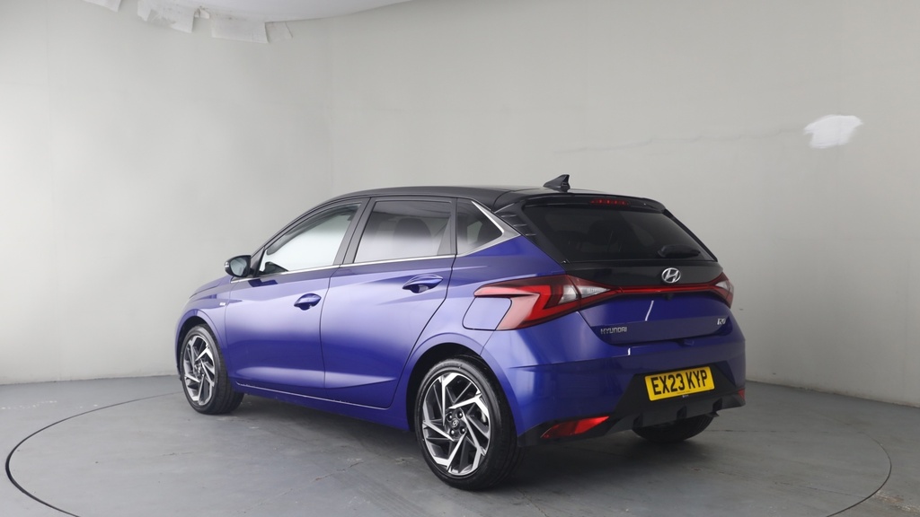 Hyundai I20 1.0 T-gdi Mhev Ultimate Hatchback Hybri EX23KYP Blue #2