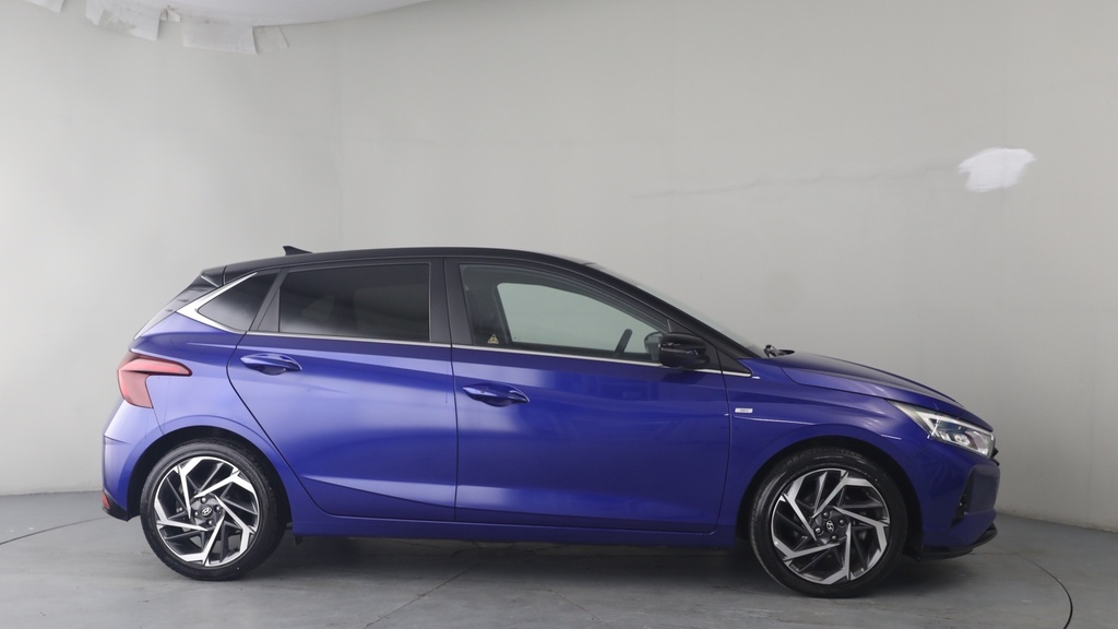 Hyundai I20 1.0 T-gdi Mhev Ultimate Hatchback Hybri EX23KYP Blue #3