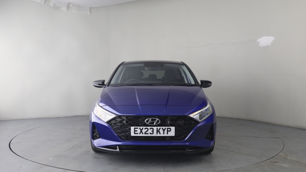 Hyundai I20 1.0 T-gdi Mhev Ultimate Hatchback Hybri EX23KYP Blue #4