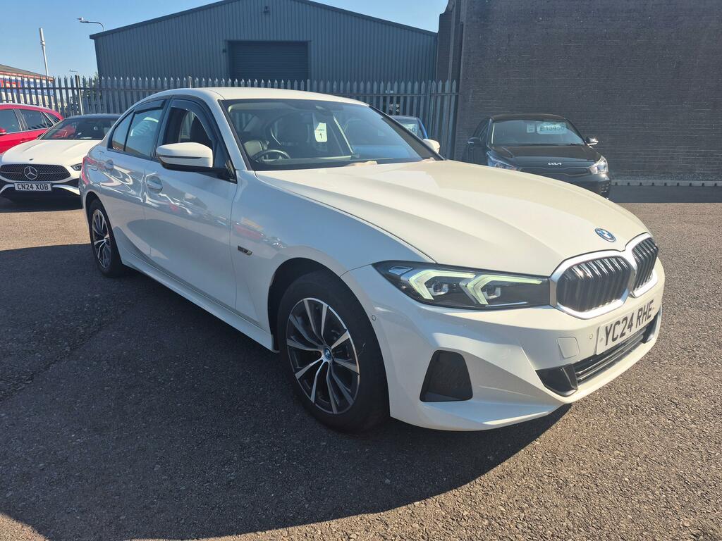 BMW 3 Series 2.0 330E 12Kwh Sport Saloon Plug-in Hyb White