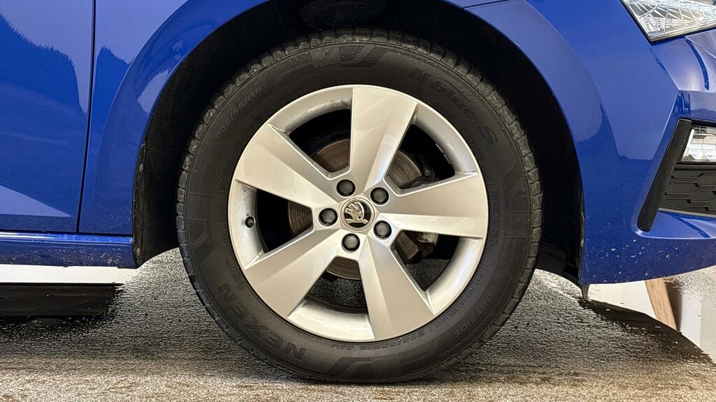 Skoda Scala Hatchback Blue #9