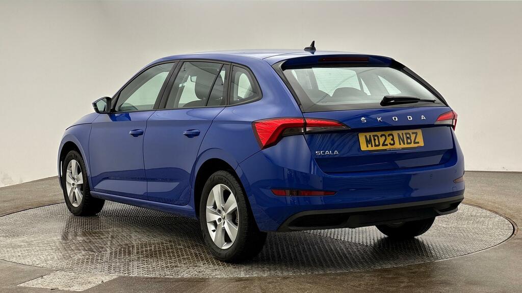 Skoda Scala Hatchback Blue #8