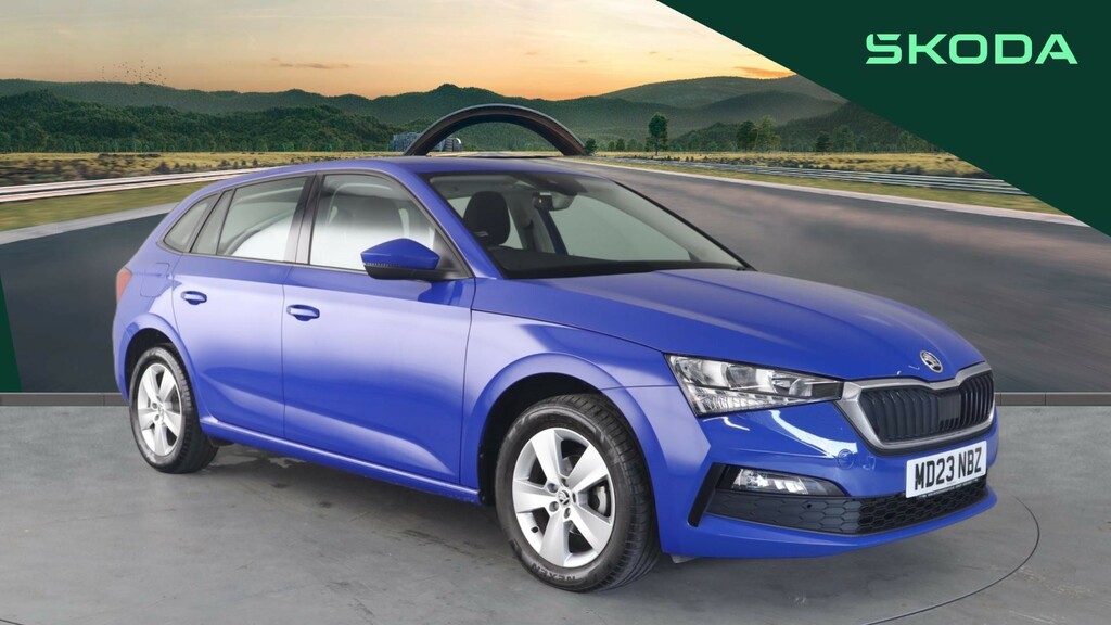 Skoda Scala 1.0 Tsi Se Hatchback Euro 6 Ss MD23NBZ Blue