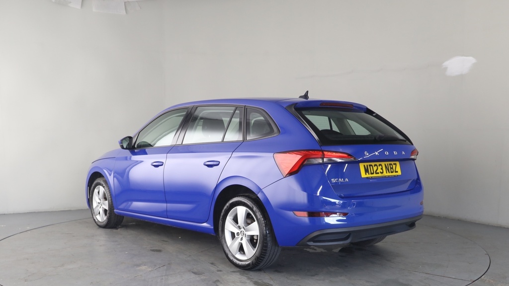 Skoda Scala 1.0 Tsi Se Hatchback Euro 6 Ss MD23NBZ Blue #3