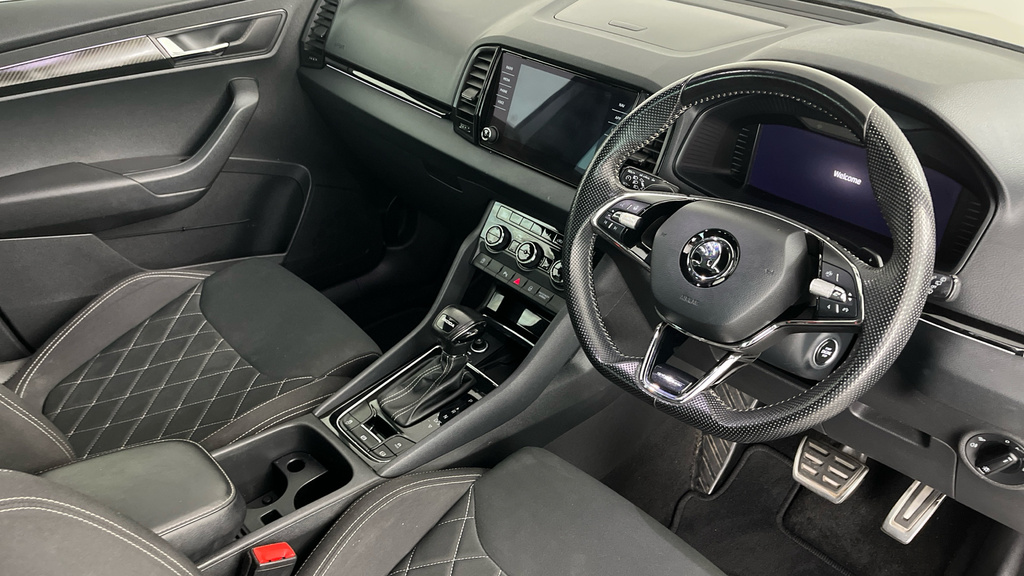 Skoda Karoq 1.5 Tsi Act Sportline Suv Dsg Euro 6 S CF72WNY Grey #6