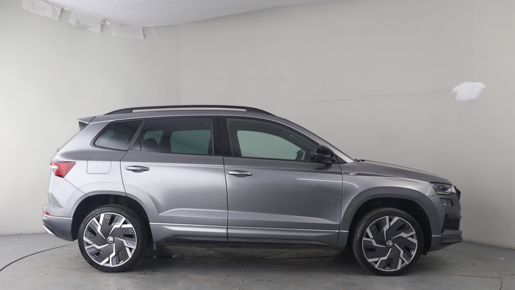 Skoda Karoq 1.5 Tsi Act Sportline Suv Dsg Euro 6 S CF72WNY Grey #4
