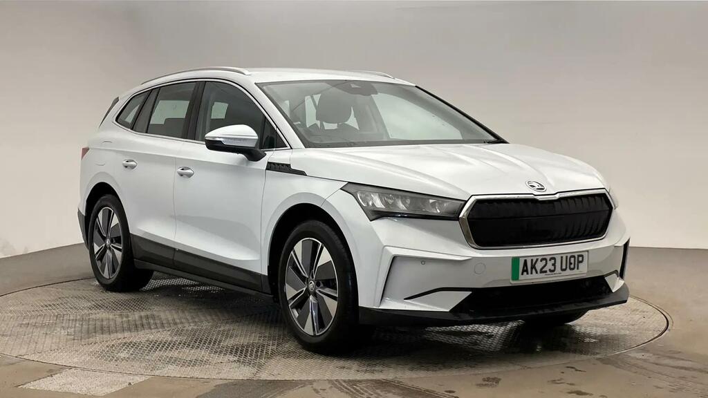 Skoda ENYAQ Iv 82Kwh 80 Suv Dc125kw 204 P White