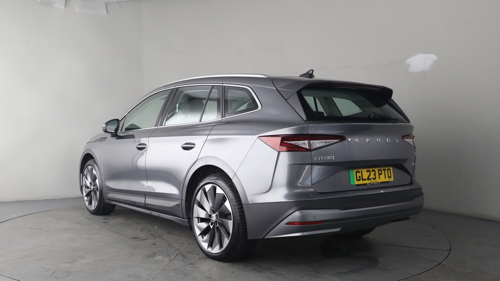 Skoda ENYAQ Iv 82Kwh 80 Suv Dc125kw 204 P GL23PTO Grey #3