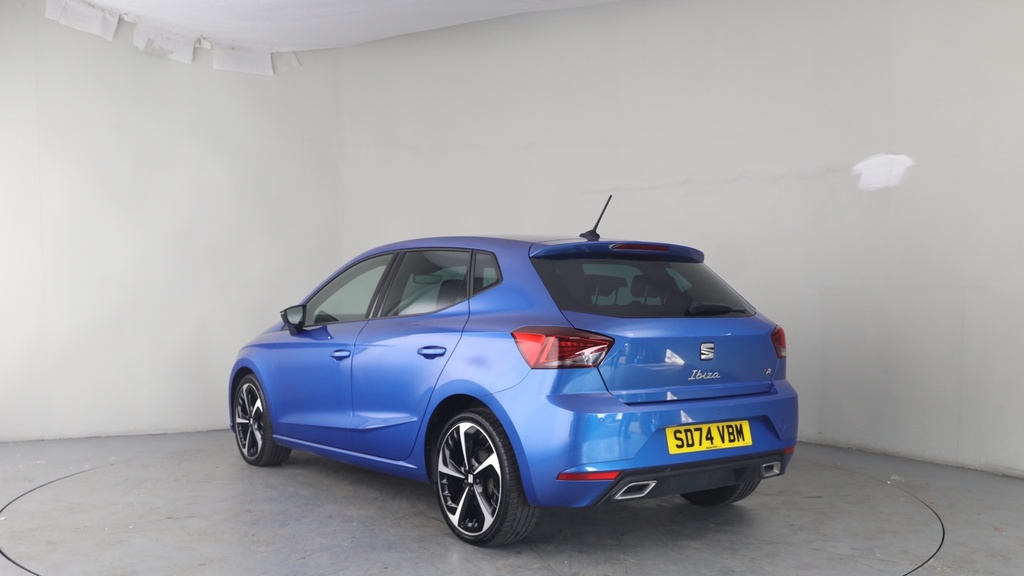 Seat Ibiza 1.0 Tsi Fr Sport Hatchback Euro SD74VBM Blue #3