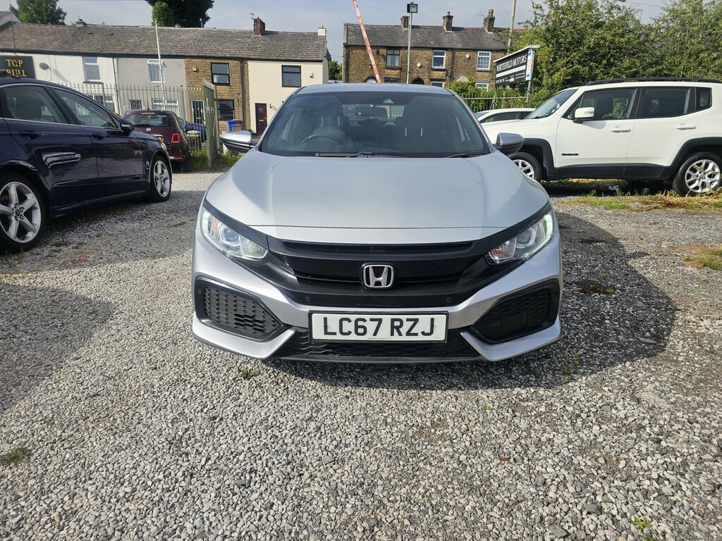 Honda Civic Hatchback 1.0 Vtec Turbo Se 201767 LC67RZJ Silver