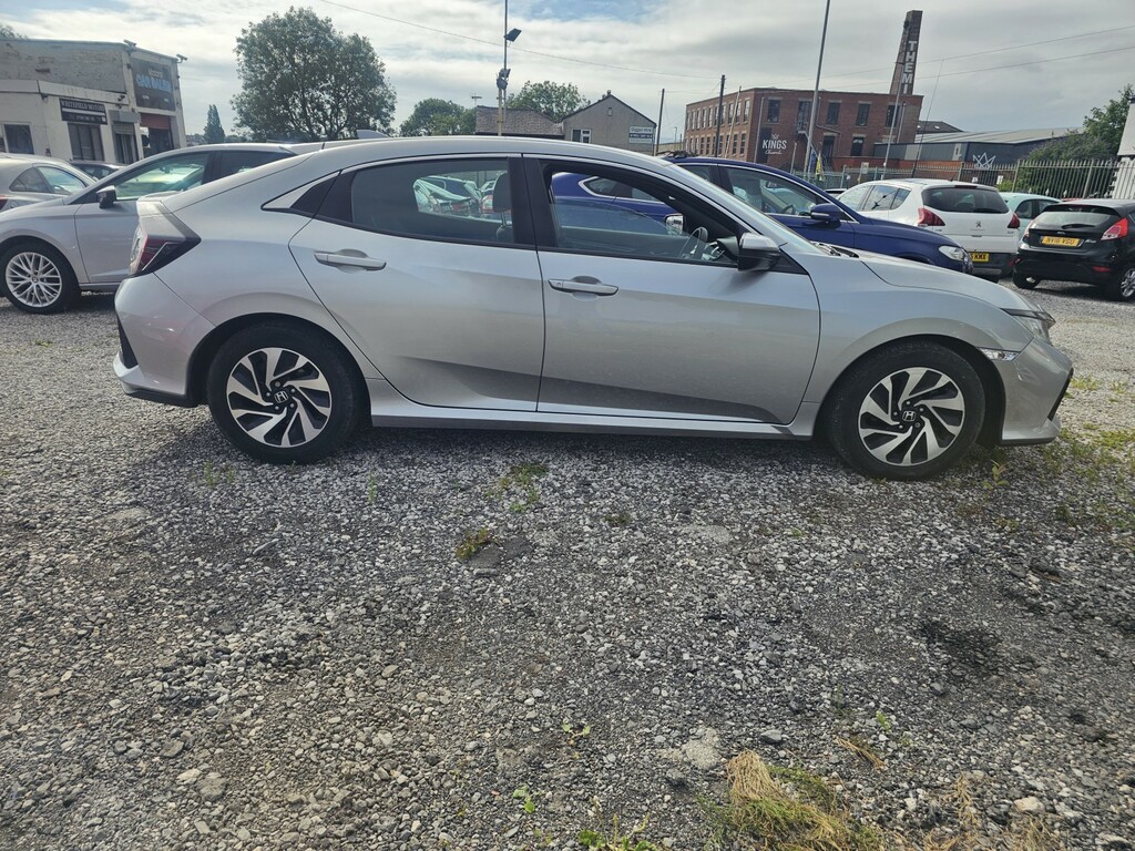 Honda Civic Hatchback 1.0 Vtec Turbo Se 201767 LC67RZJ Silver #5