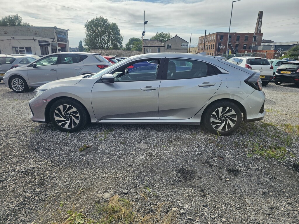 Honda Civic Hatchback 1.0 Vtec Turbo Se 201767 LC67RZJ Silver #4