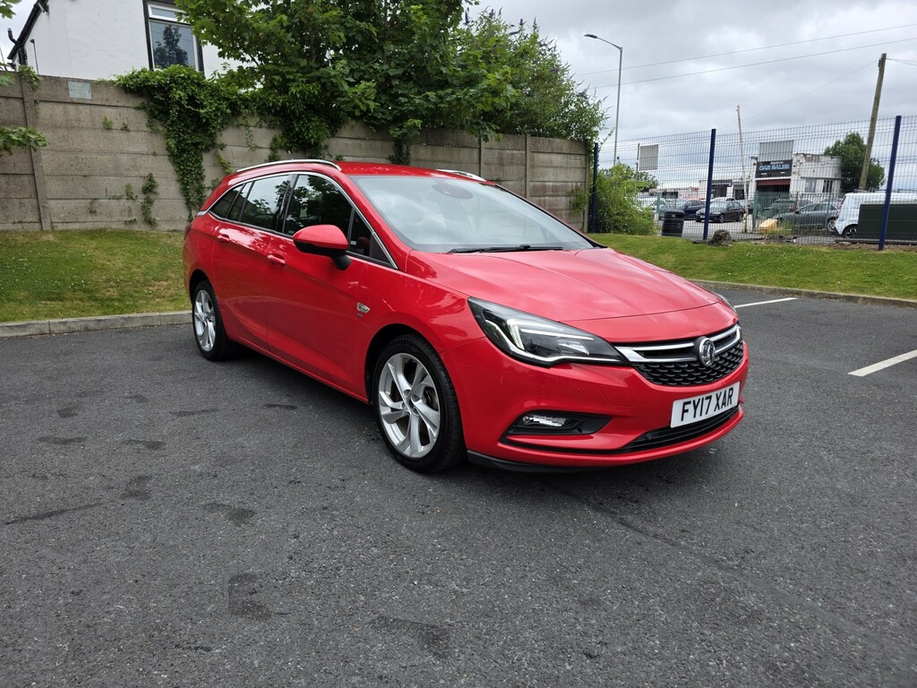 Vauxhall Astra 1.6 Cdti Blueinjection Sri Red