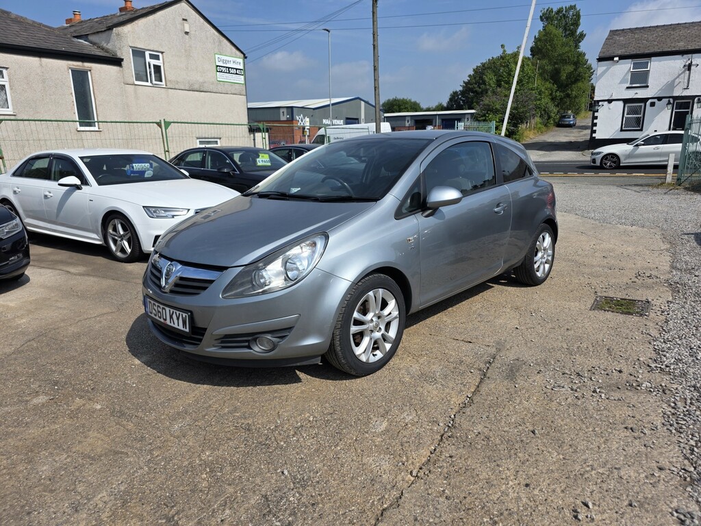 Vauxhall Corsa Hatchback 1.2 I 16V Sxi 201060 DS60KYW Silver #3