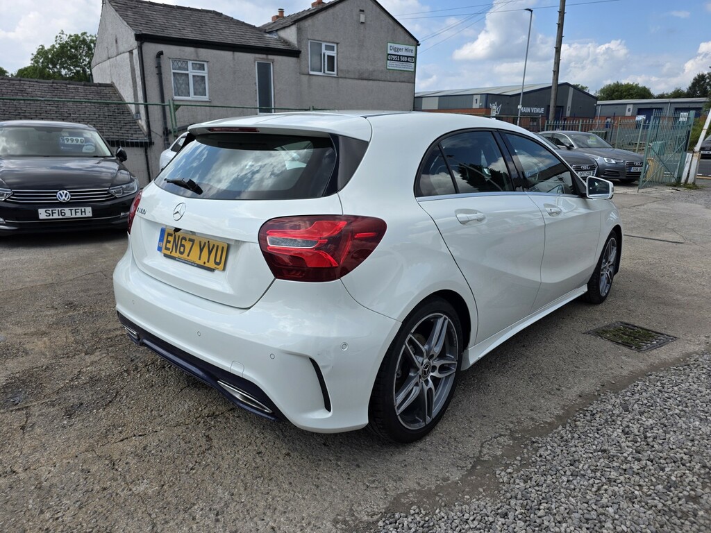 Mercedes-Benz A Class Hatchback 1.6 A180 Amg Line 201867 EN67YYU White #6
