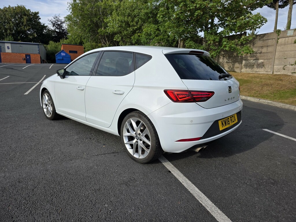 Seat Leon 1.4 Tsi Fr Technology White #6
