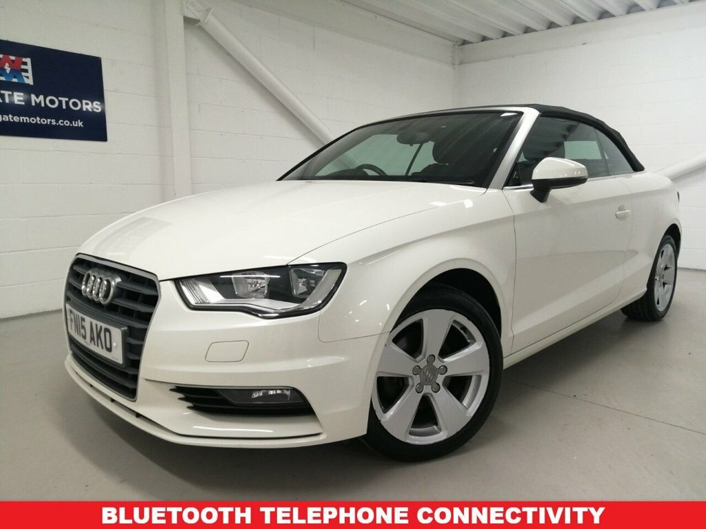 Audi A3 Cabriolet 1.4L Sport White #3