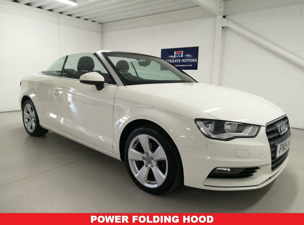 Audi A3 Cabriolet 1.4L Sport White #2