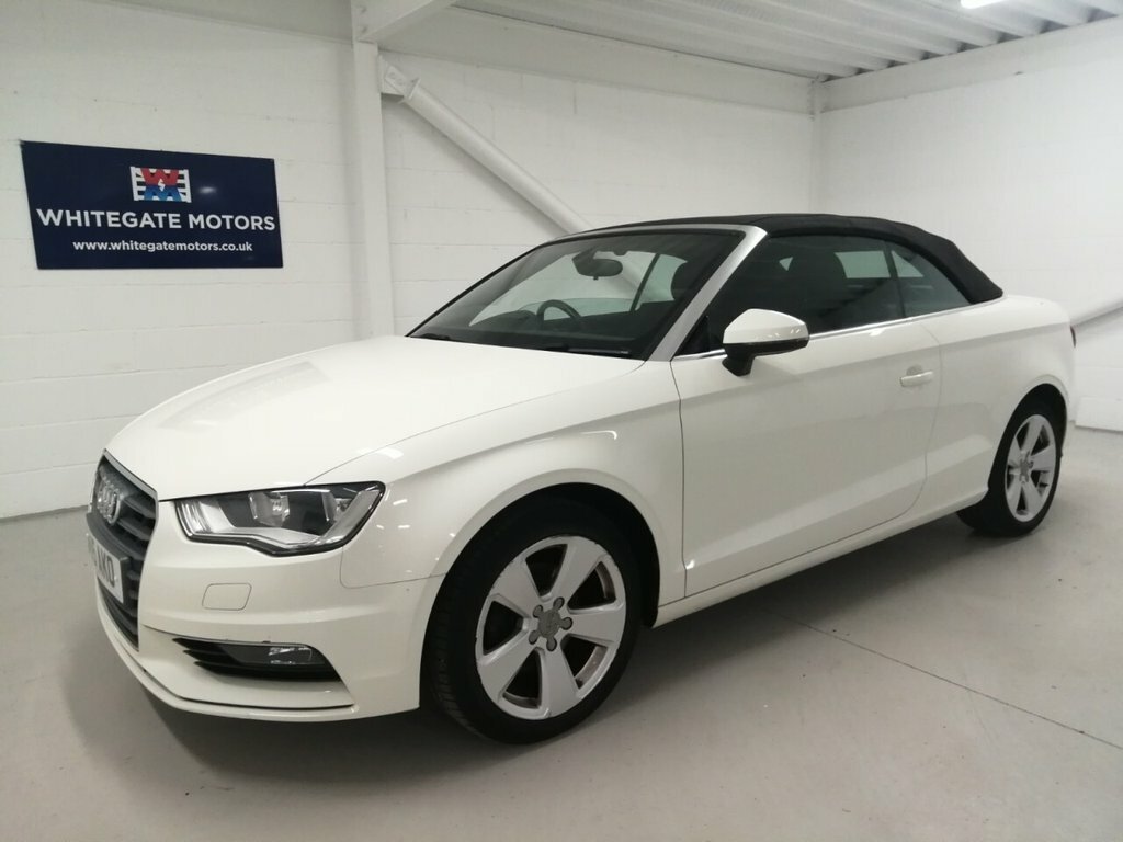 Audi A3 Cabriolet 1.4L Sport White #2