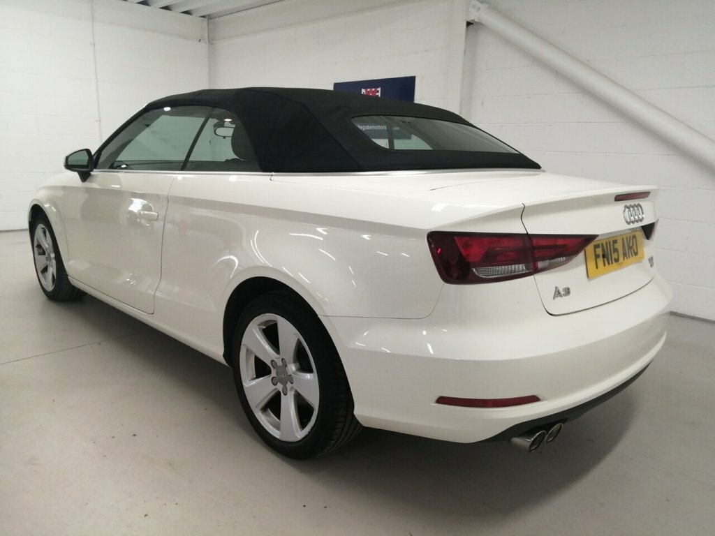 Audi A3 Cabriolet 1.4L Sport White #4