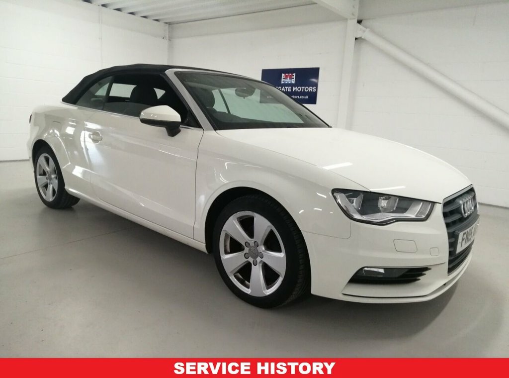 Audi A3 Cabriolet 1.4L Sport White