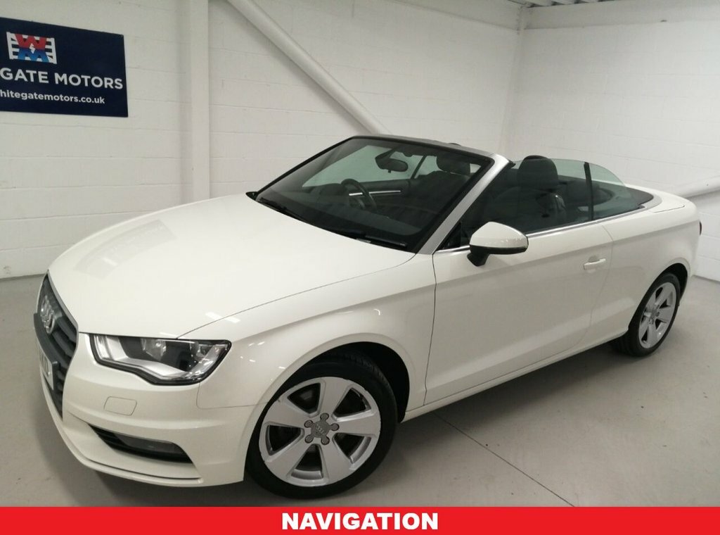 Audi A3 Cabriolet 1.4L Sport White #4