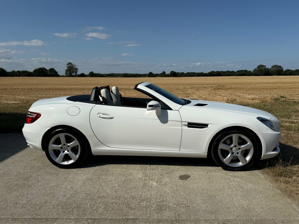 Mercedes-Benz SLK 2.1 Slk250 Cdi Convertible G-tronic Eu T5PFT White #4