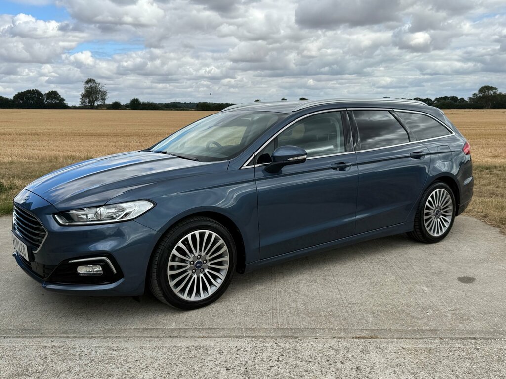Ford Mondeo 2.0 Tivct Titanium Edition Estate Hybri Blue #2