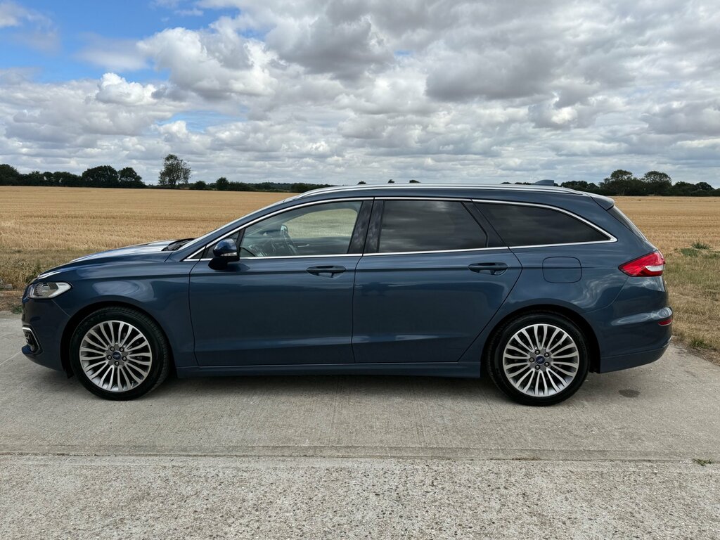 Ford Mondeo 2.0 Tivct Titanium Edition Estate Hybri Blue #4