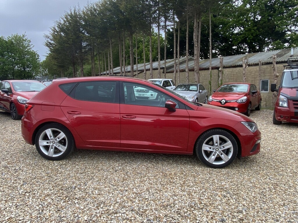 Seat Leon Hatchback 1.5 Tsi Evo Fr 2019 WD19UHU Red #6