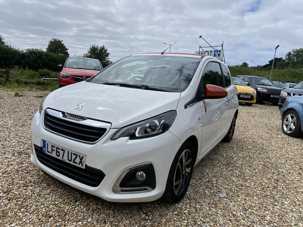 Peugeot 108 Hatchback 1.2 Puretech Roland Garros 2017 White