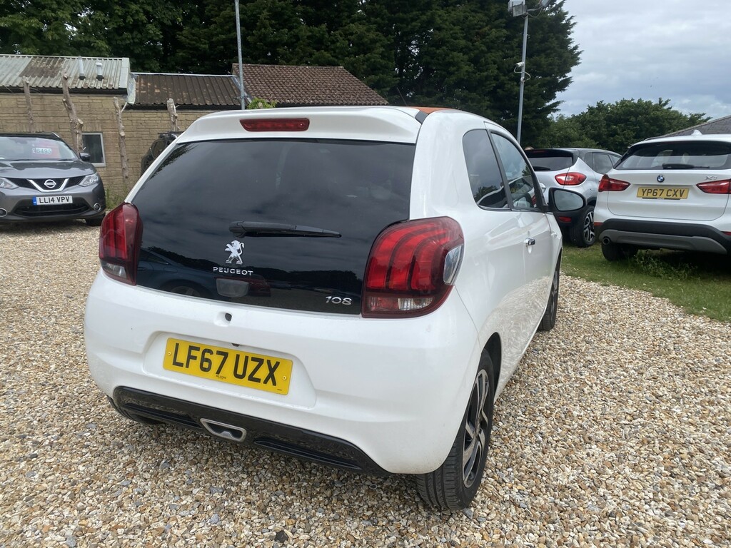 Peugeot 108 Hatchback 1.2 Puretech Roland Garros 2017 LF67UZX White #3