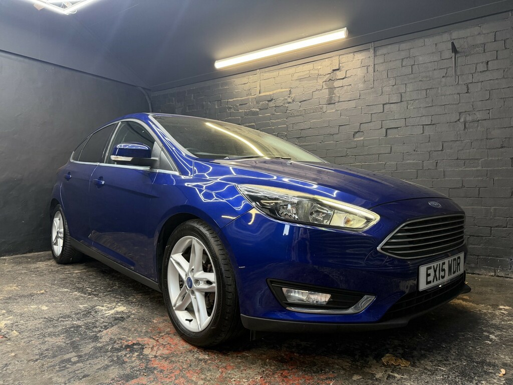 Ford Focus 1.6 Titanium 2015 Blue #4