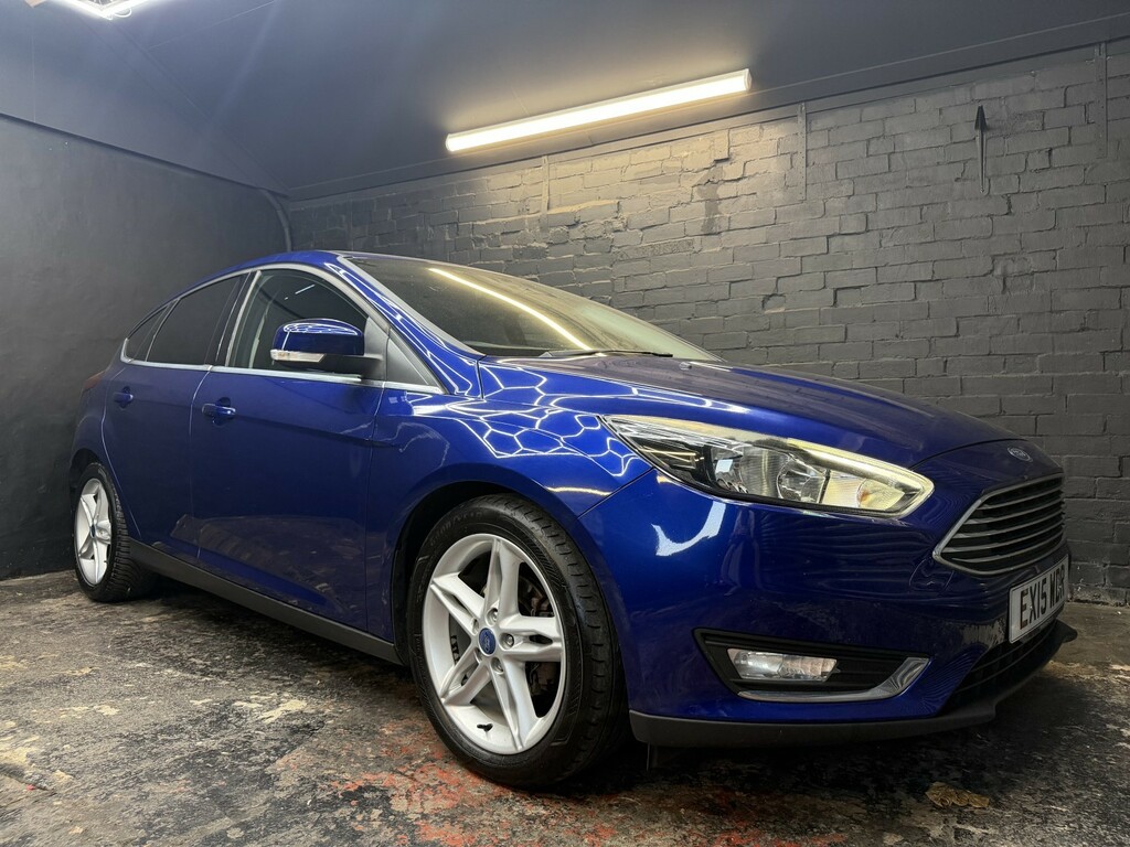 Ford Focus 1.6 Titanium 2015 Blue #5